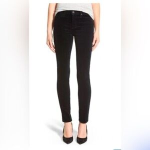 AG Prima Cigarette Corduroys in Black | Size 31